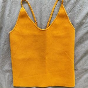 A.L.C. Orange Cropped Tank